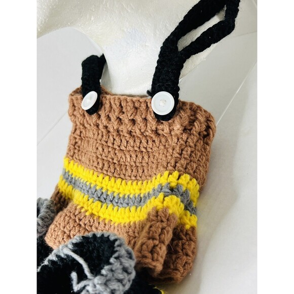 Newborn Baby Photography Props Boy Girls Photo Shoot Props Fireman Fire Dept - Picture 6 of 8